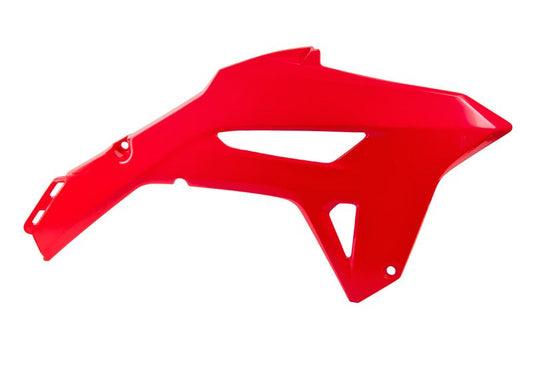 RADIATOR SHROUDS RTECH RED HONDA CRF250R 22-23 CRF250RX 22 CRF450R 21-24 CRF450RX 21-22