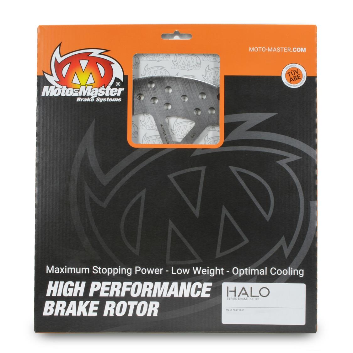 BRAKE DISC REAR MOTO MASTER HALO FIXED DISC 245MM