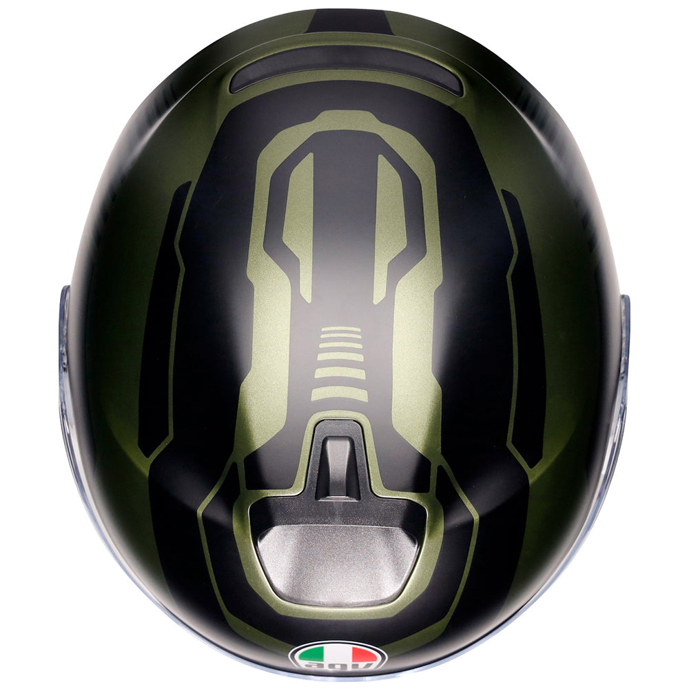 AGV IRIDES [SAKAI MATT GREEN BLACK] 7