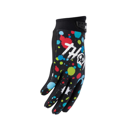 THOR GLOVE YOUTH LAUNCHMODE SPLAT BLACK