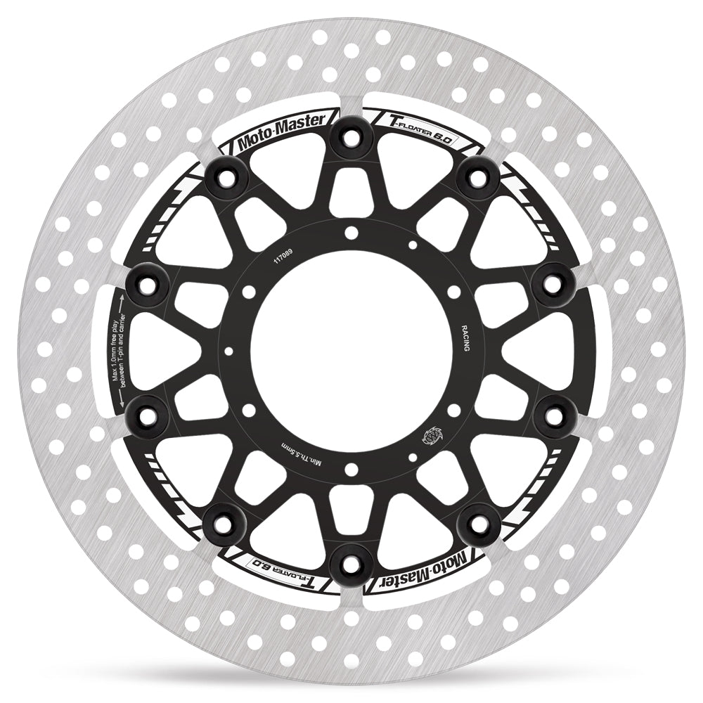 BRAKE DISC FRONT MOTO MASTER HALO FLOATING 6.0 310MM