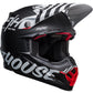 Bell MOTO-9S FLEX Fasthouse Flex Crew Matte Black/White