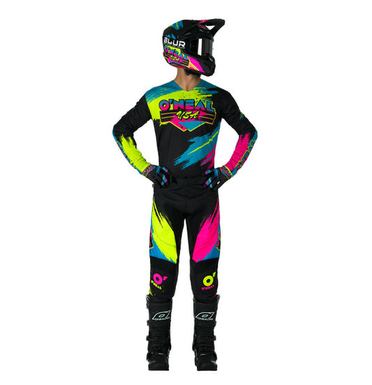 O'Neal MAYHEM Reseda Jersey - Black/Neon