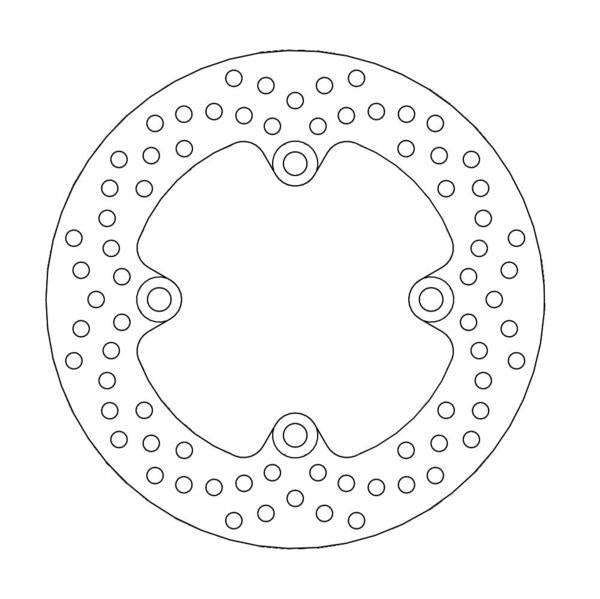 BRAKE DISC REAR MOTO MASTER HALO 220MM KAWASAKI ER6F ER6N VERSYS 650 Z1000 Z750R ZX10R ZX6R ZX9R