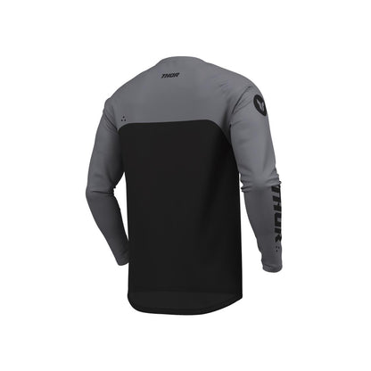 THOR MX JERSEY YOUTH RIDEMODE MENACE BLACK