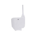 NUMBER PLATE RTECH WHITE HONDA CR80R 96-02 CR85R 03-07