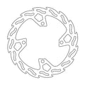 BRAKE DISC REAR MOTO MASTER FLAME 250MM KAWASAKI KX250F 20-20 KX450F 19-ON