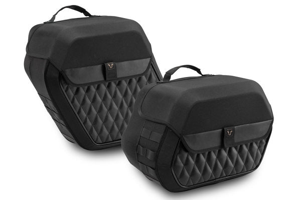 LEGEND GEAR SIDE BAG SYSTEM LH2/LH1 SW MOTECH 25.5/19.5L SOFT TAIL STRBOB 2017-ON STANDARD 2020-ON