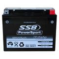 MOTORCYCLE AND POWERSPORTS BATTERY (Y50N18L-A2) AGM 12V 21AH CCA450 SSB HIGH PERFORMANCE