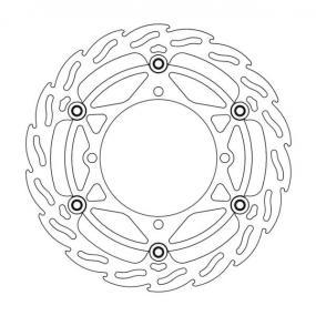 BRAKE DISC FRONT MOTO MASTER FLAME OVERSIZED 270MM SUZUKI RMX450 10-19 RMZ250 07-24 RMZ450 05-24