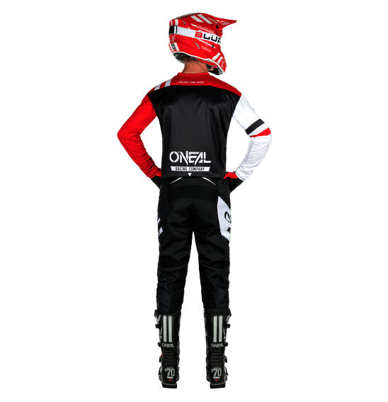 O'Neal 2025 Youth ELEMENT Warhawk Pant - Black/White