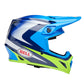 Bell MX-9 MIPS Jackal Blue/Hiviz Yellow