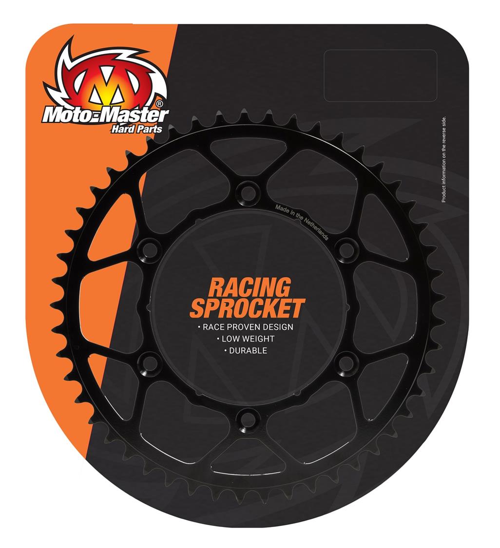 SPROCKET REAR MOTO MASTER ULTRALIGHT STEEL KTM HUSABERG HUSQVARNA BLACK