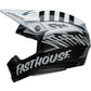 Bell MOTO-10 SPHERICAL Fasthouse Mod Squad White/Black