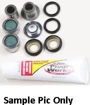 PIVOT WORKS UPPER & LOWER SHOCK BEARING KIT KAWASAKI KLX KX SUZUKI RMZ