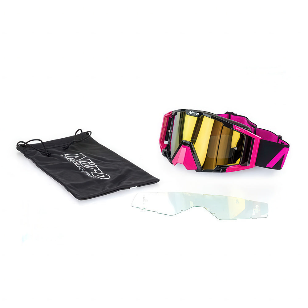 NITRO NV-100 GOGGLES [PINK BLACK] - 5
