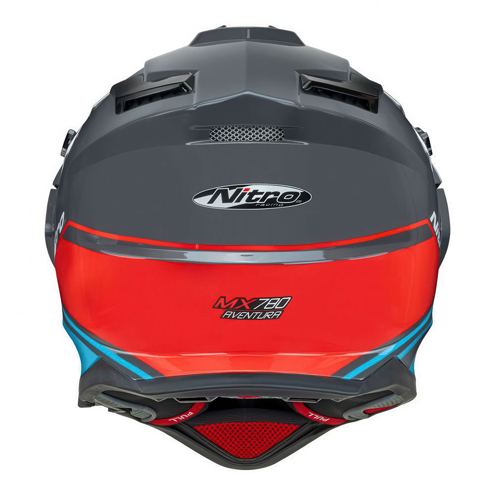 NITRO MX780 DVS [GLOSS GREY LIGHT BLUE RED WHITE] 