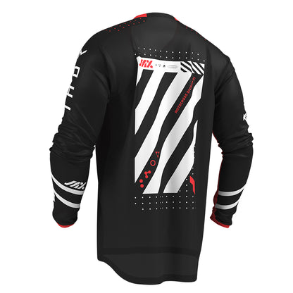 THOR MX JERSEY LAUNCHMODE FUTURA BLACK/RED