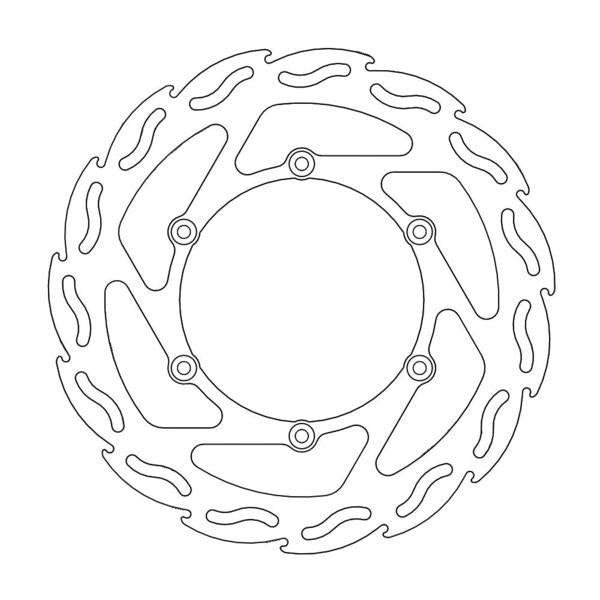 BRAKE DISC FRONT MOTO MASTER FLAME 250MM KAWASAKI SUZUKI YAMAHA