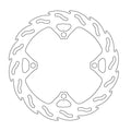 BRAKE DISC REAR MOTO MASTER FLAME 240MM KAWASAKI SUZUKI