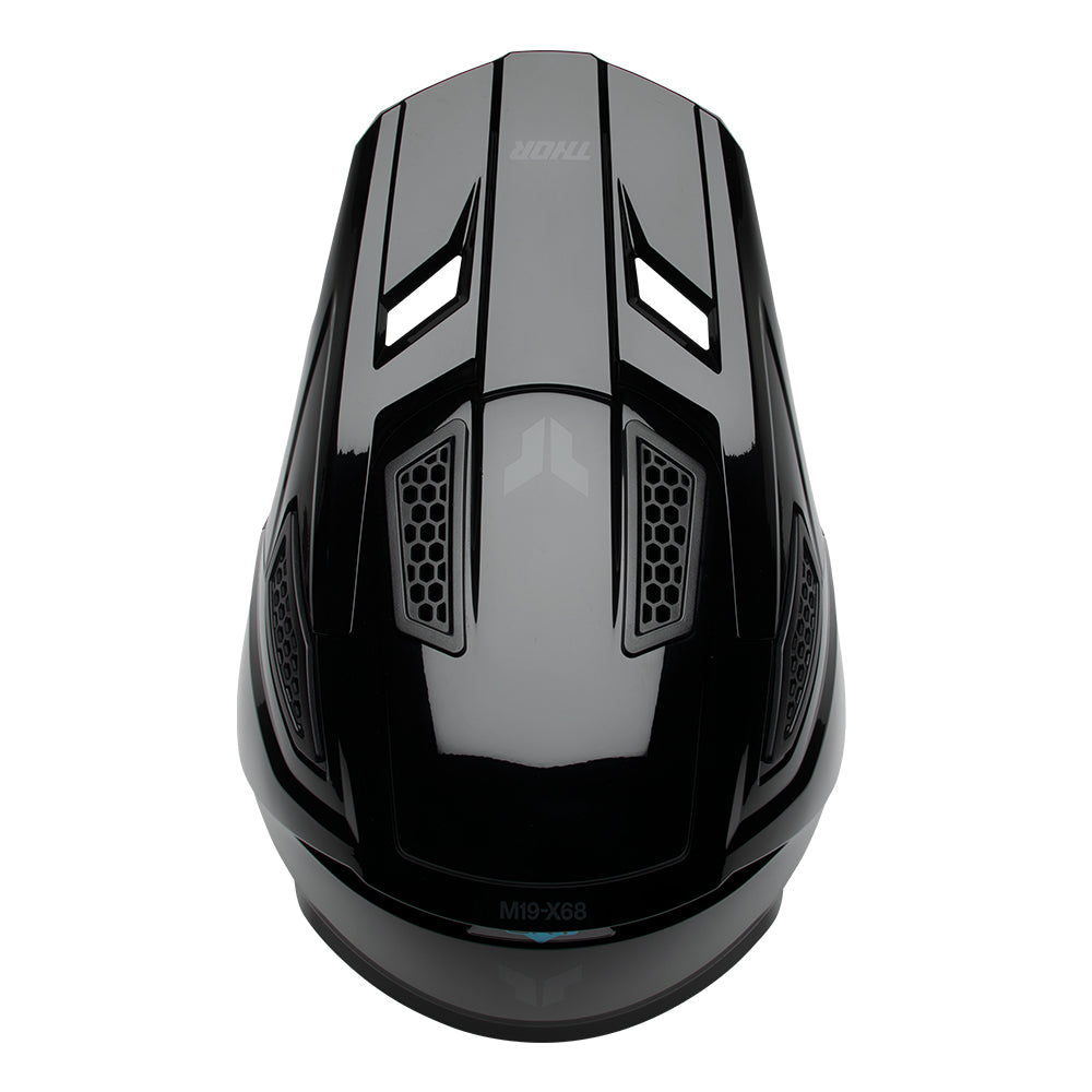 THOR HELMET FLEET GLOSS BLACK
