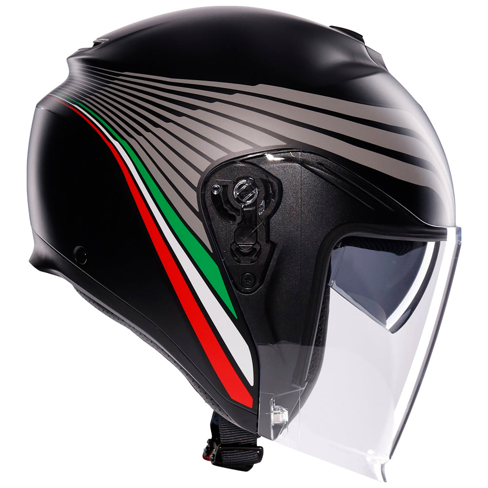 AGV IRIDES [BOLOGNA MATT BLACK TRICOLORE] 3