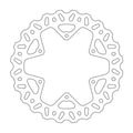 BRAKE DISC REAR MOTO MASTER NITRO 245MM YAMAHA