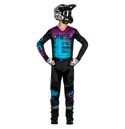 O'Neal MAYHEM Scarz Jersey - Black/Blue