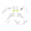 PLASTICS KIT RTECH 6 PIECE WHITE YELLOW GREY HUSQVARNA TC85 2025