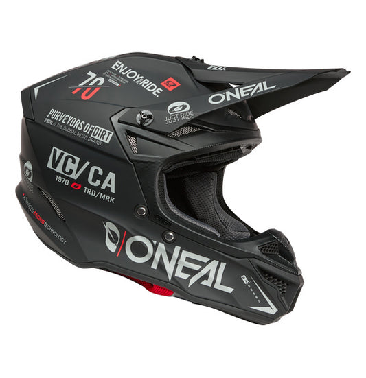 O'Neal 2026 5SRS BRAND Helmet - Black/Grey