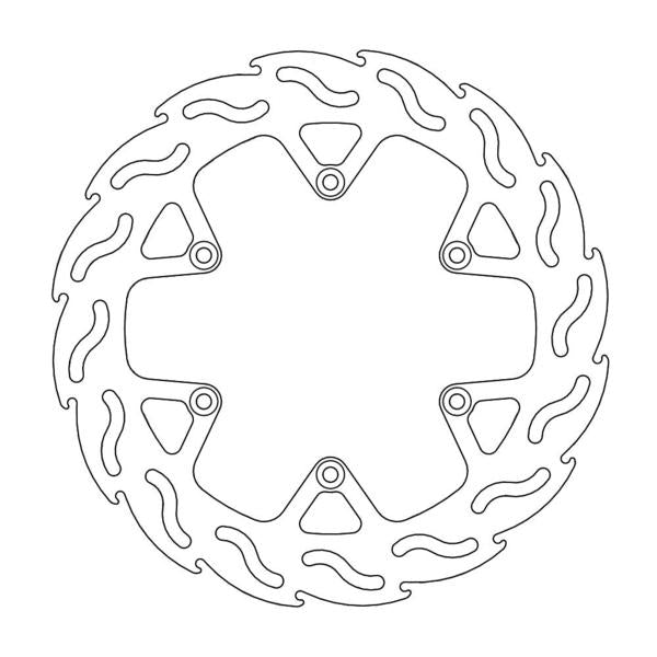 BRAKE DISC REAR MOTO MASTER FLAME 240MM KTM