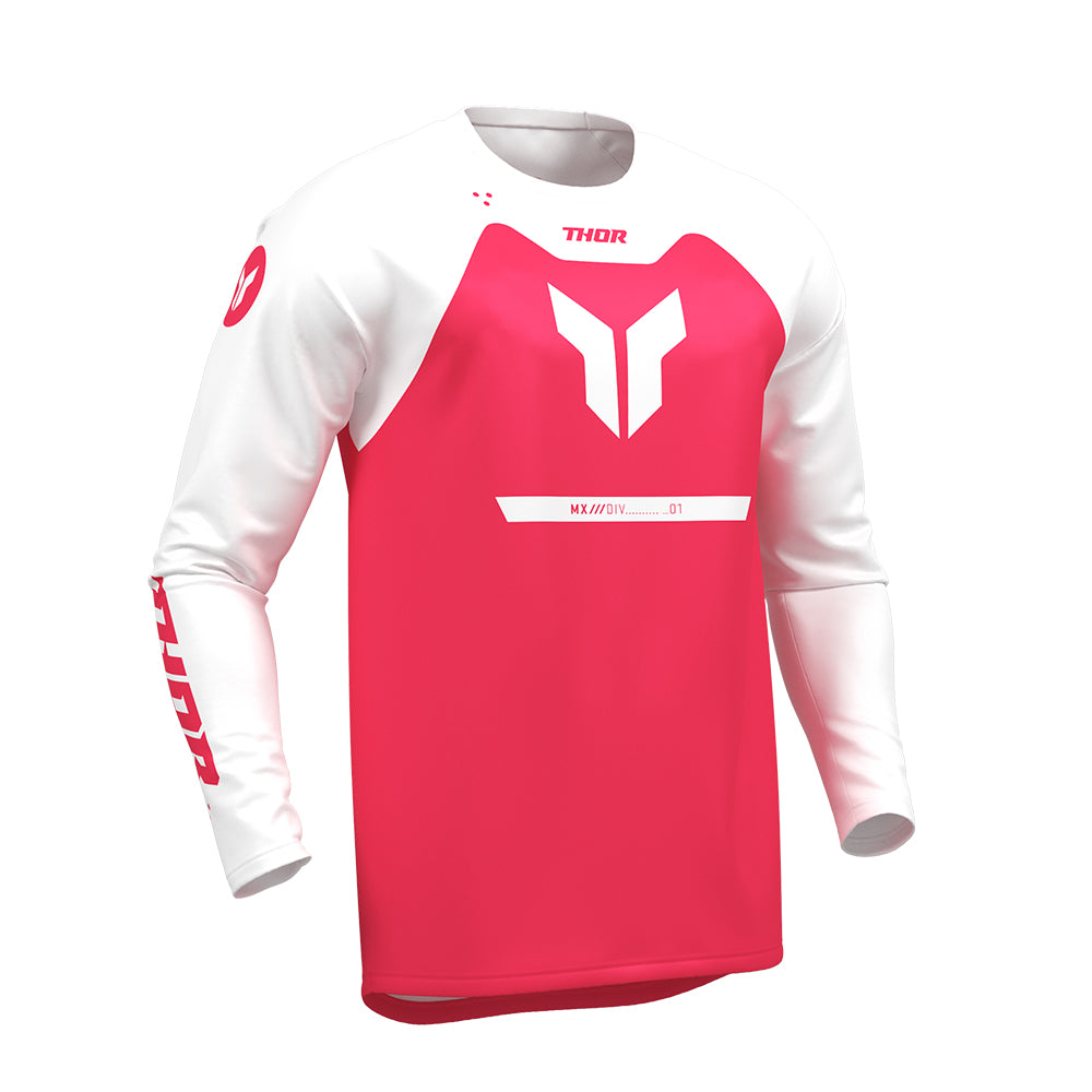 THOR MX JERSEY RIDEMODE MENACE RED