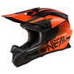 O'Neal Youth 1SRS STREAM V.23 Helmet - Black/Red (Neon Orange)