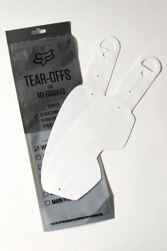 MX20 Yth Airspace/Main Laminated Tear Off - 20PK