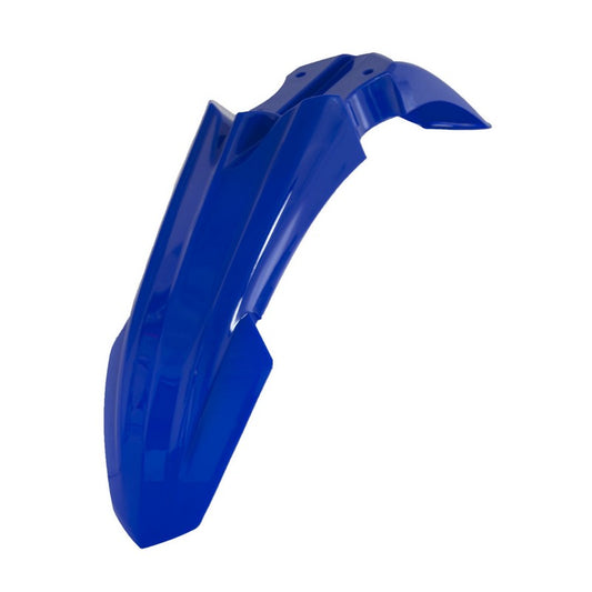 FRONT FENDER RTECH BLUE YAMAHA YZ65 18-ON