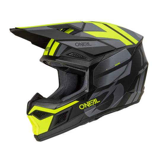 O'Neal 2026 3SRS RIDE Helmet - Black/Grey/Neon Yellow