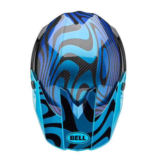 Bell MOTO-10 SPHERICAL Cortex Gloss Blue