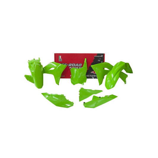 PLASTICS KIT RTECH 5 PIECE GREEN KAWASAKI KX250F KX450F KX450X