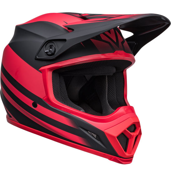 Bell MX-9 MIPS Disrupt Matte Black/Red