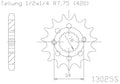SPROCKET FRONT MOTO MASTER STEEL 14T HONDA CRF150F 07-24 CRF150R 07-23