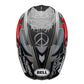 Bell MOTO-10 SPHERICAL Fasthouse DITD 25 Gloss Grey/Red