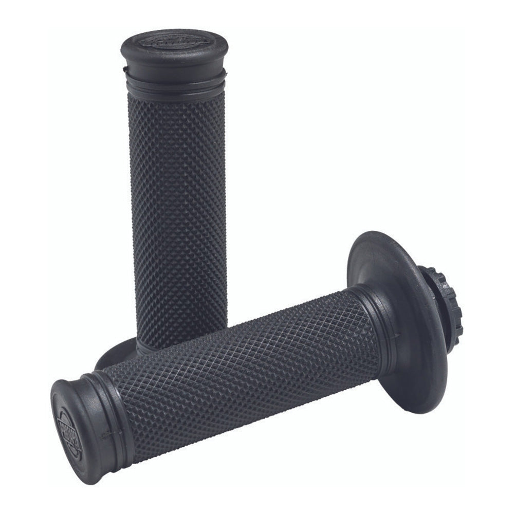 Pro Series Lock On Grips Full Diamond - Black
