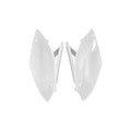 SIDE PANELS RTECH WHITE KAWASAKI KX250F 09-12 KX450F 09-11