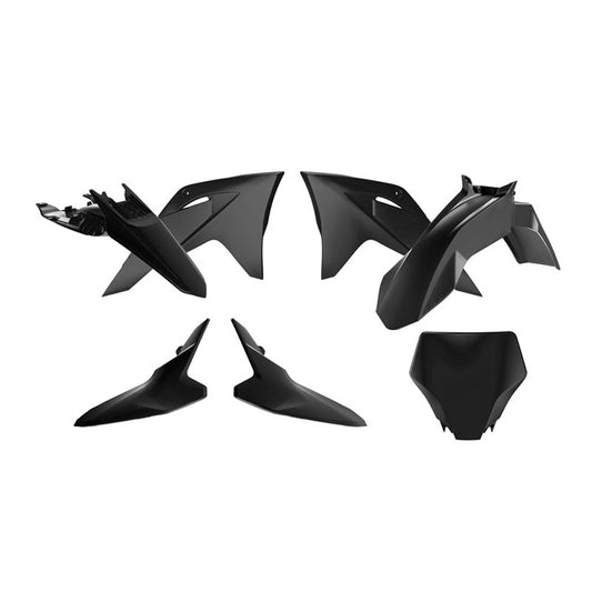 PLASTICS KIT RTECH 5 PIECE BLACK GAS GAS MC65 24-ON