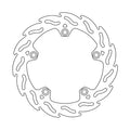 BRAKE DISC REAR MOTO MASTER FLAME 256MM HONDA CRF1100L AFRICA TWIN 20-21
