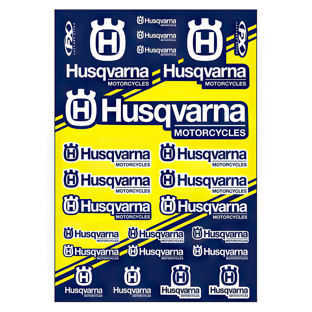 HUSQVARNA Sticker Sheet