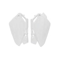 SIDE PANELS RTECH WHITE HONDA CR85R 03-07