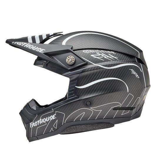 Bell MOTO-10 SPHERICAL Fasthouse Raven Matte Black/White