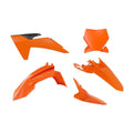 PLASTICS KIT RTECH 6 PIECE ORANGE BLACK KTM 65SX 24-ON