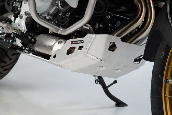 BASH PLATE SW MOTECH SILVER BMW F850GS ADVENTURE 18-ON